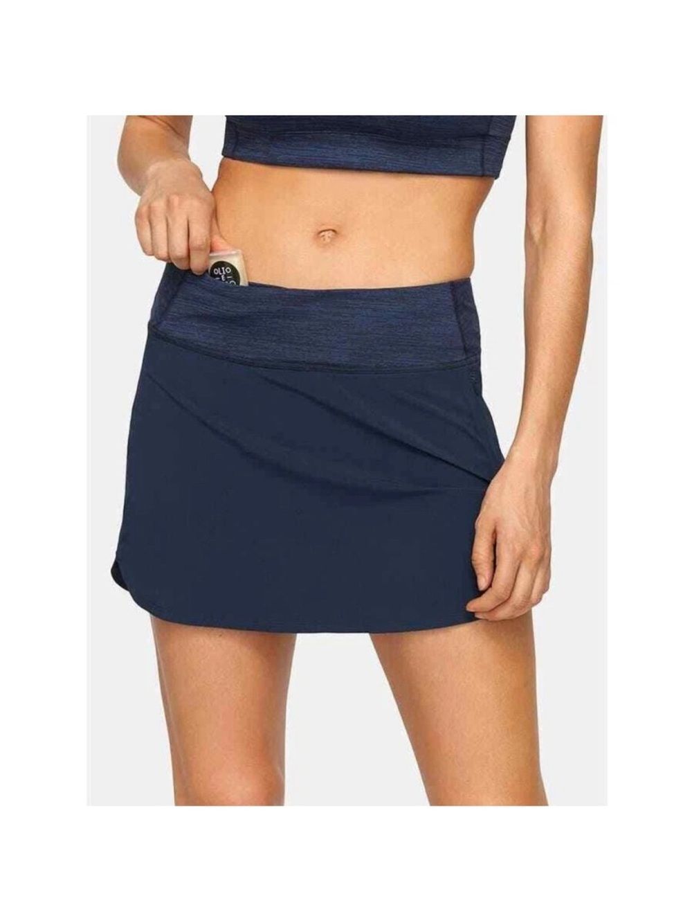 Outdoor Voices Navy Active Hudson 4” skort